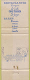 Matchbook Cover - Acapulco Hilton Mexico Guadalajara