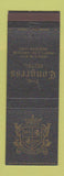 Matchbook Cover - Congress Hotel Portland OR