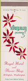 Matchbook Cover - Royal Hotel Flower Shop Arlington WA