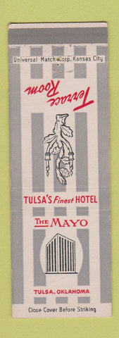 Matchbook Cover - The Mayo Hotel Tulsa OK Terrace Room