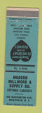 Matchbook Cover - Modern Millwork Supply Kitchen Cabinets Belleville NJ WEAR