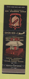 Matchbook Cover - White Sparrow Inn Vineland NJ
