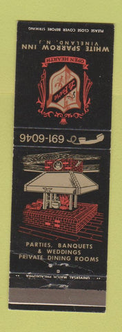 Matchbook Cover - White Sparrow Inn Vineland NJ
