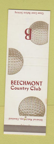 Matchbook Cover - Beechmont Country Club OH