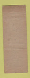 Matchbook Cover - Melrose Country Club Cheltenham PA WEAR