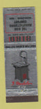 Matchbook Cover - Bird Manufacturing Marblehead OH Meat Bone Cutters