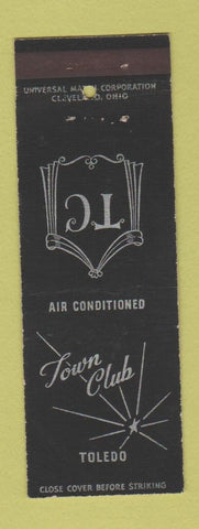 Matchbook Cover - Tower Club Toledo OH