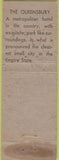 Matchbook Cover - Senator Hotel Sacramento CA