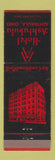 Matchbook Cover - Hotel Ashtabula OH