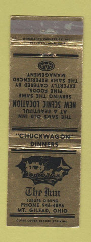Matchbook Cover - The Inn Mount Gilead OH WEAR
