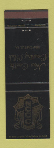 Matchbook Cover - New Castle Country Club New Castle PA