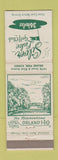 Matchbook Cover - Silver Lake Golf Club Orland Park IL