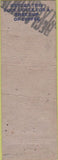 Matchbook Cover - Joe's Burger Shack Salt Lake City UT WORN