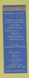Matchbook Cover - Fountain Bowl Jamestown NY bowling WEAR