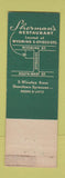 Matchbook Cover - Sherman's Syracuse NY WEAR