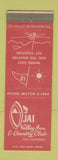 Matchbook Cover - Ojai Valley Inn Country Club CA