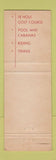 Matchbook Cover - Ojai Valley Inn Country Club CA