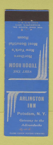 Matchbook Cover - Arlington Inn Potsdam NY
