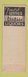Matchbook Cover - Kelly's Liquor Store Carl's News Stand Schenectady NY