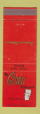 Matchbook Cover - Como Restaurant Niagara Falls NY