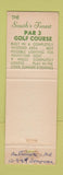 Matchbook Cover - Bob Chakales Country Club Baltimore MD WEAR