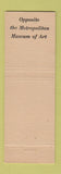 Matchbook Cover - Stanhope Hotel Hopestand NY