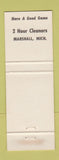 Matchbook Cover - Alwyn Golf Club Marshall MI RED