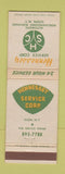 Matchbook Cover - Hennessey Service Corp Ilion NY Merchandising Machines