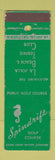 Matchbook Cover - Spindrift Golf Course La Jolla CA WEAR