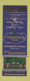 Matchbook Cover - Hotel Canandaigua NY