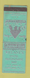Matchbook Cover - Weyant's Hotel Cortland NY WEAR