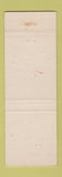 Matchbook Cover - Lake Edge Motel Plattsburgh NY