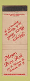 Matchbook Cover - Meyers Brass Rail Syracuse NY WEAR
