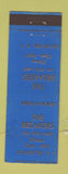 Matchbook Cover - The Breakers Rochester NY MISCUT