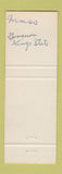 Matchbook Cover - S Anthony Caprera County Commissioner Election Worcester MA