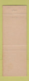 Matchbook Cover - Mifflin Inn Mansfield OH