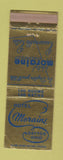 Matchbook Cover - Hotel Moraine Dayton OH