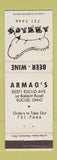Matchbook Cover - Armao's Restaurant Euclid OH WEAR