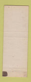 Matchbook Cover - Ross Hersheberger Congress Election Somerset PA