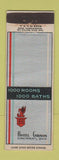 Matchbook Cover - Hotel Gibson Cincinnati OH