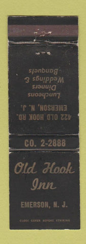 Matchbook Cover - Old Hook Inn Emerson NJ WEAR