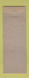 Matchbook Cover - William R Naylor Sheriff Election