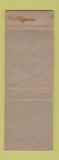 Matchbook Cover - Hotel Weaver Bucyrus OH