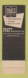 Matchbook Cover - Bobro Products Newark NJ Pratt Mufflers