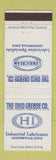 Matchbook Cover - Ohio Crease Lubricants Loudonville OH
