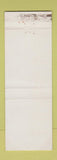 Matchbook Cover - Ohio Crease Lubricants Loudonville OH