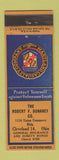 Matchbook Cover - Robert Donahey Insurance Cleveland OH WEAR