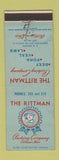 Matchbook Cover - Rittman Meat Packing Rittman OH WEAR