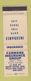 Matchbook Cover - Farmers Insurance Group Hood River OR