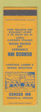 Matchbook Cover - Ochoco Inn Prineville OR